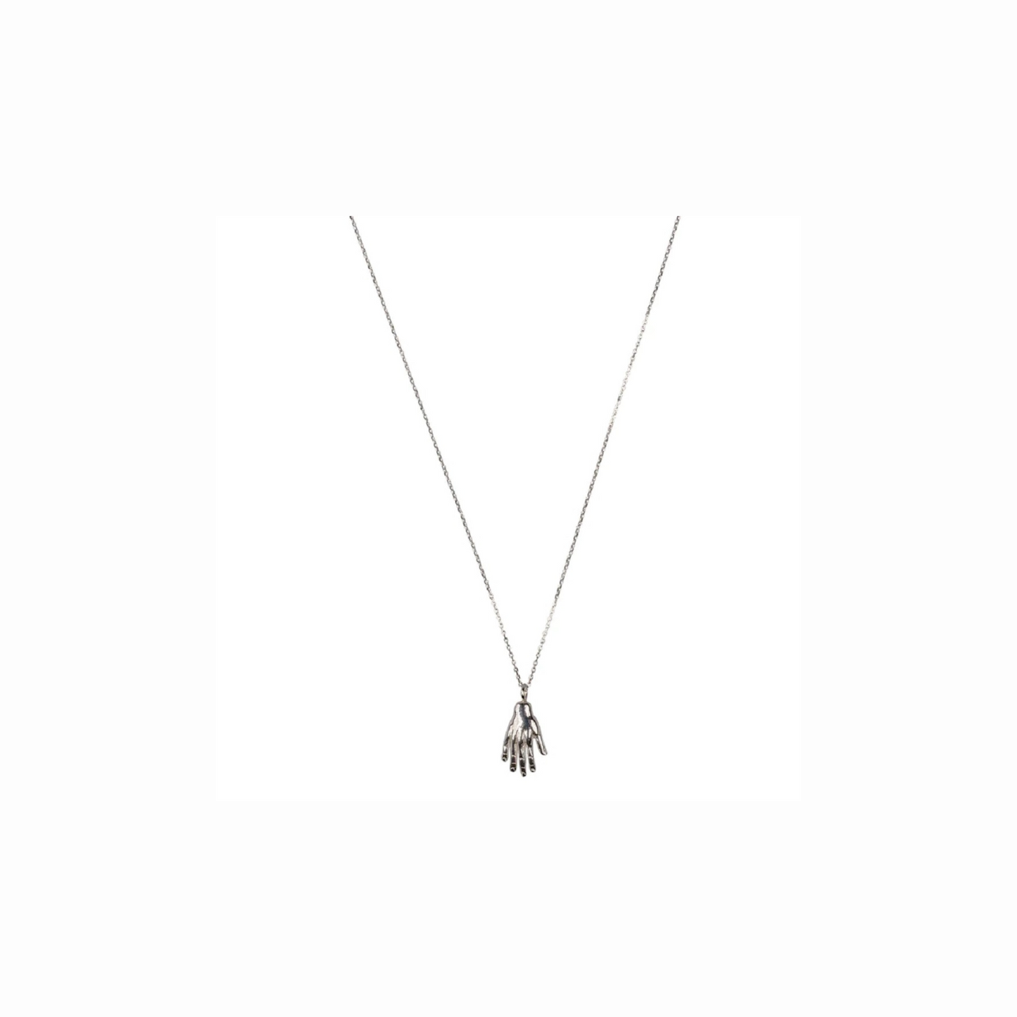 DUXFORD STUDIOS - Sterling Silver Hand Pendant Necklace, Small