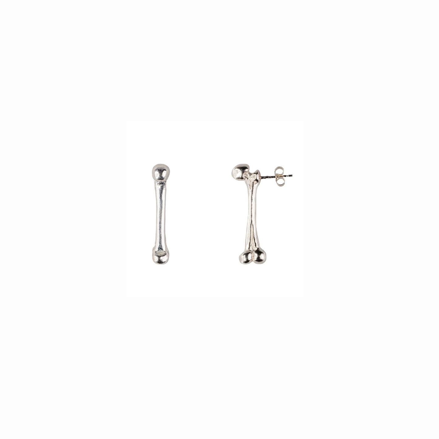DUXFORD STUDIOS - Sterling Silver Bone Earrings