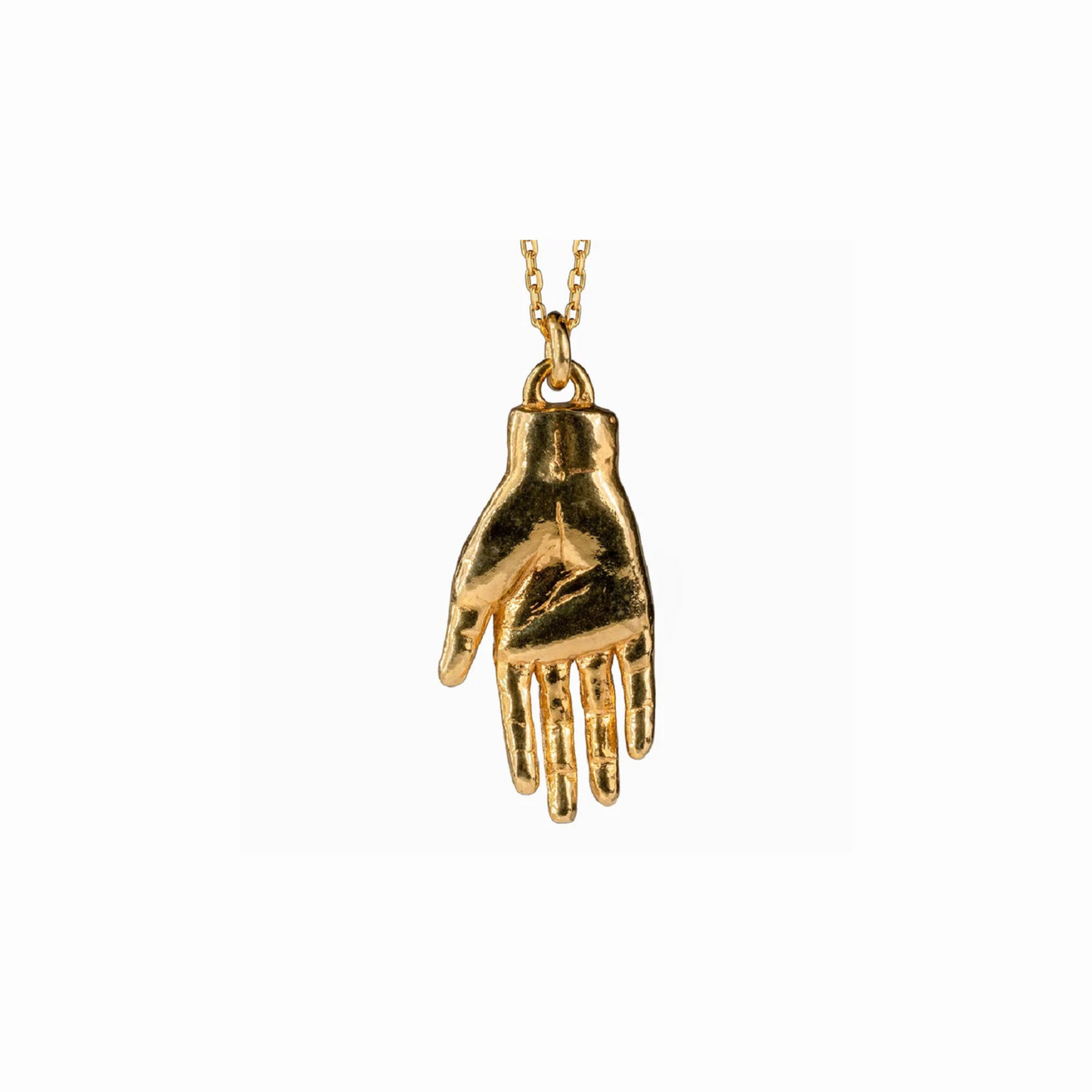 DUXFORD STUDIOS - Gold Vermeil Hand Necklace