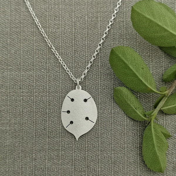 DIANA GREENWOOD - Silver Honesty pendant