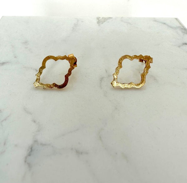 VAESSEN WALKER - 47 MINI SAFI STUDS VERMEIL