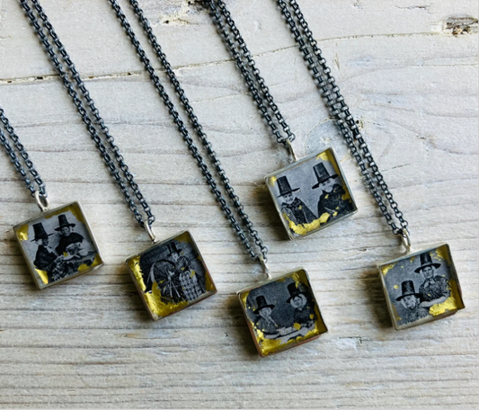 STORY AND STAR - Welsh lady pendant