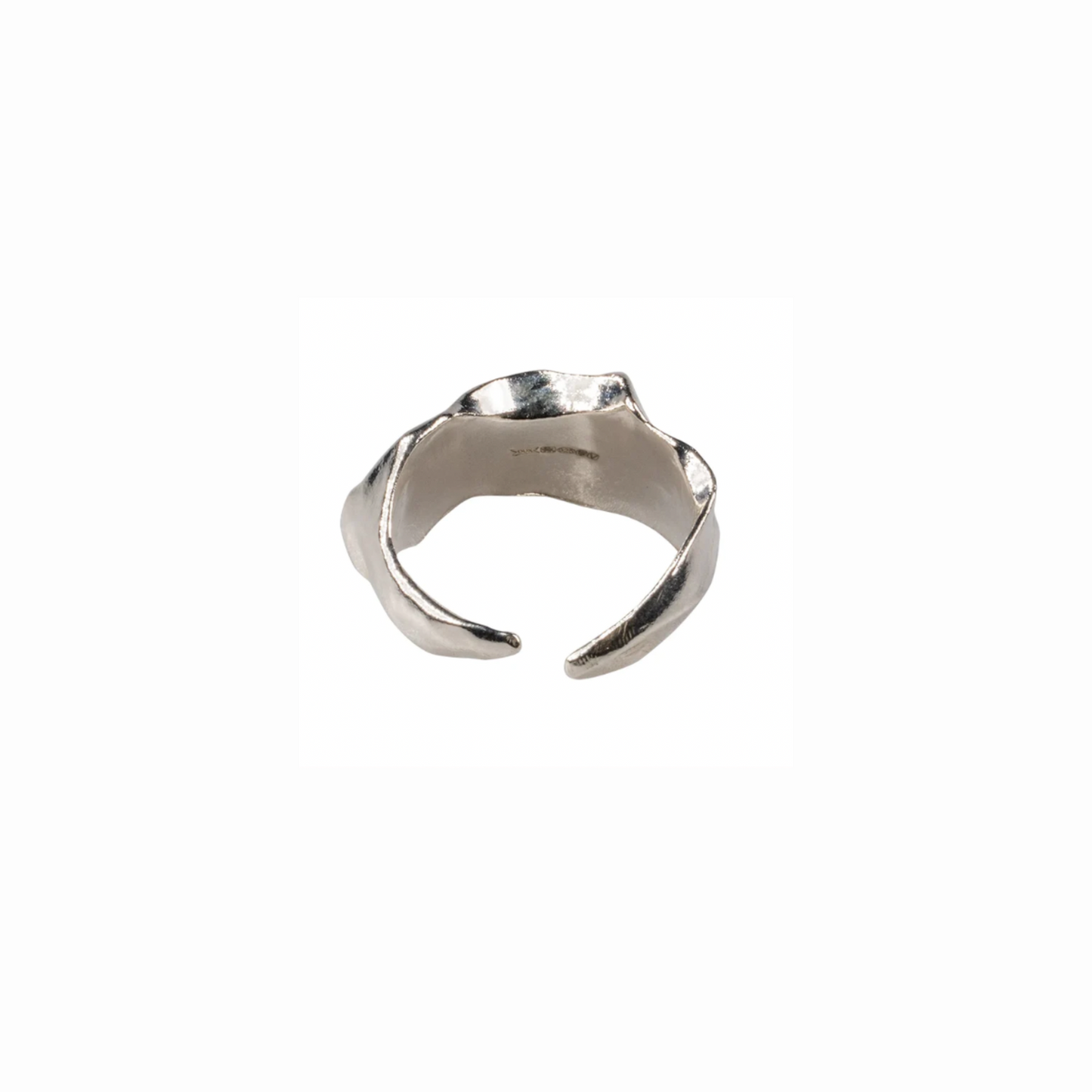 DUXFORD STUDIO - Tempus Sterling Silver Cast Ring
