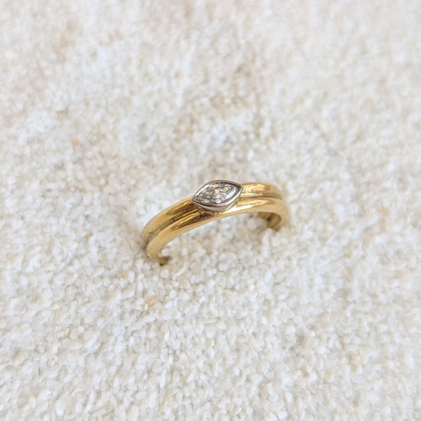 ANNE MORGAN - Marquise Diamond Ring