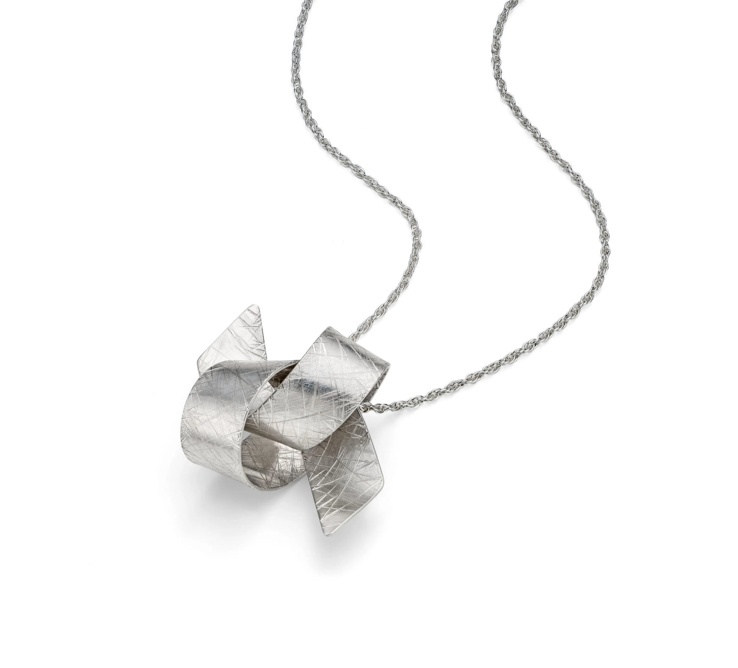JODIE HOOK - Ribbon knot tied pendant