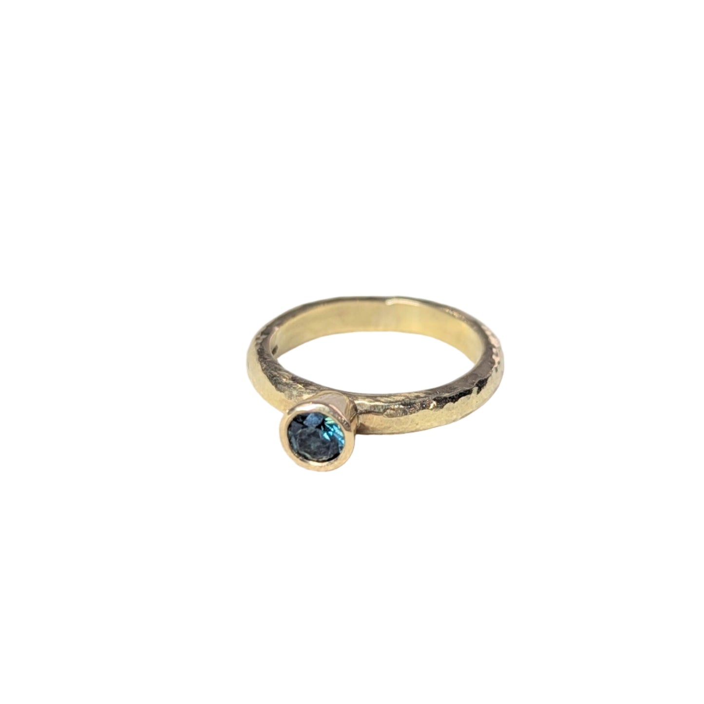 ANNE MORGAN - Australian Sapphire 18ct yellow gold ring