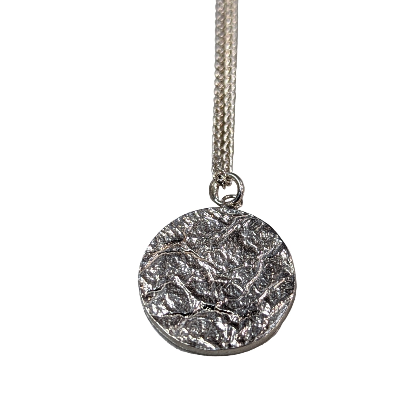 ANNE MORGAN - Moonlens Plain Silver/Oxidised