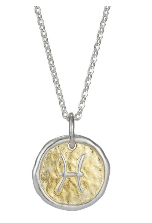 SIMON HARRISON JEWELLERY - Pisces Pendant Gold Plated