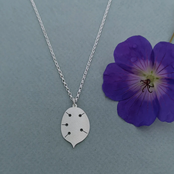 DIANA GREENWOOD Sterling Silver Honesty Pendant
