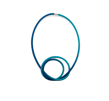 GILLY LANGTON Sway Necklace - Peacock/Kelp