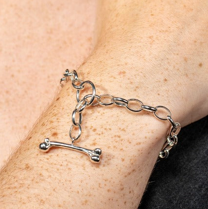 DUXFORD STUDIOS - Sterling Silver Bone Bracelet