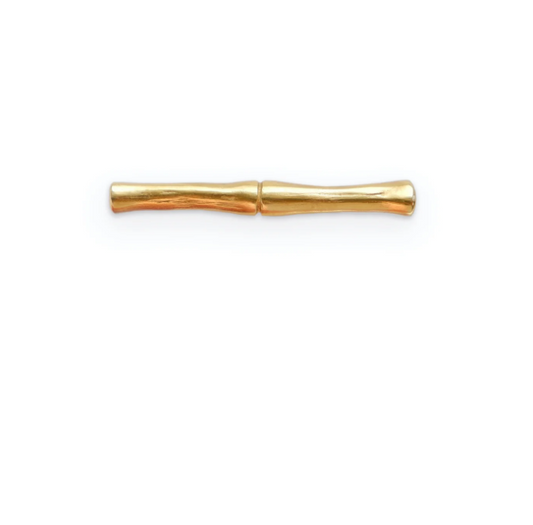 ROSITA BONITA - Bam Boo Cane ring gold vermeil