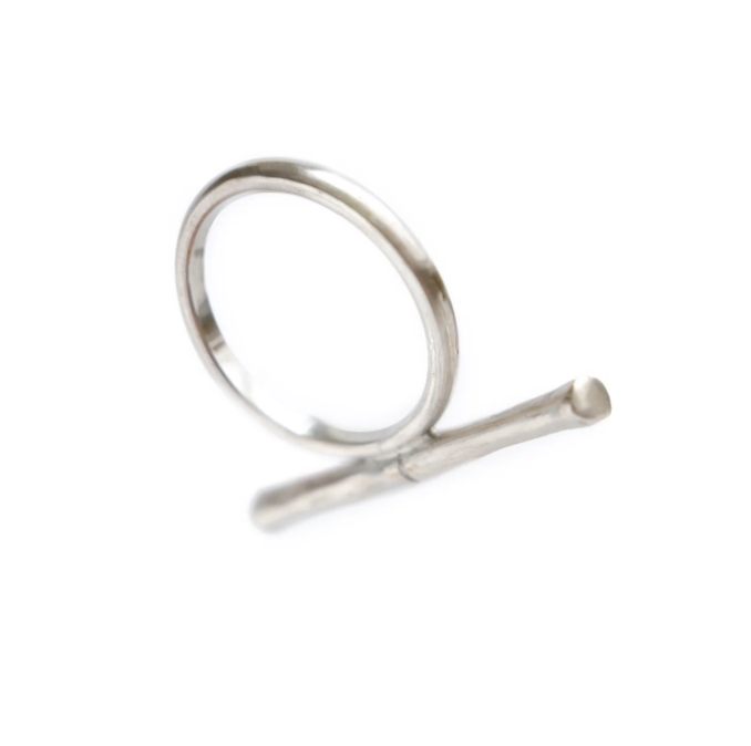 ROSITA BONITA - Bam Boo Cane Ring silver
