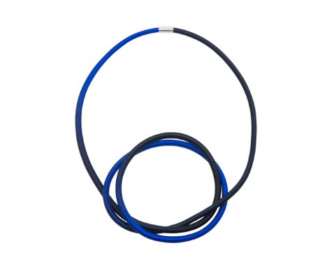 GILLY LANGTON Sway Necklace- Royal/Navy