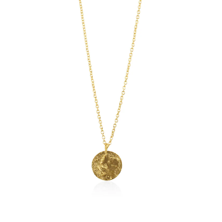 MOMOCREATURA - Moon disc necklace