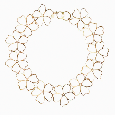 WE DREAM IN COLOUR- Antheia Brass Necklace (SALE)
