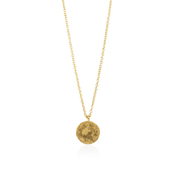 MOMOCREATURA - Moon disc necklace