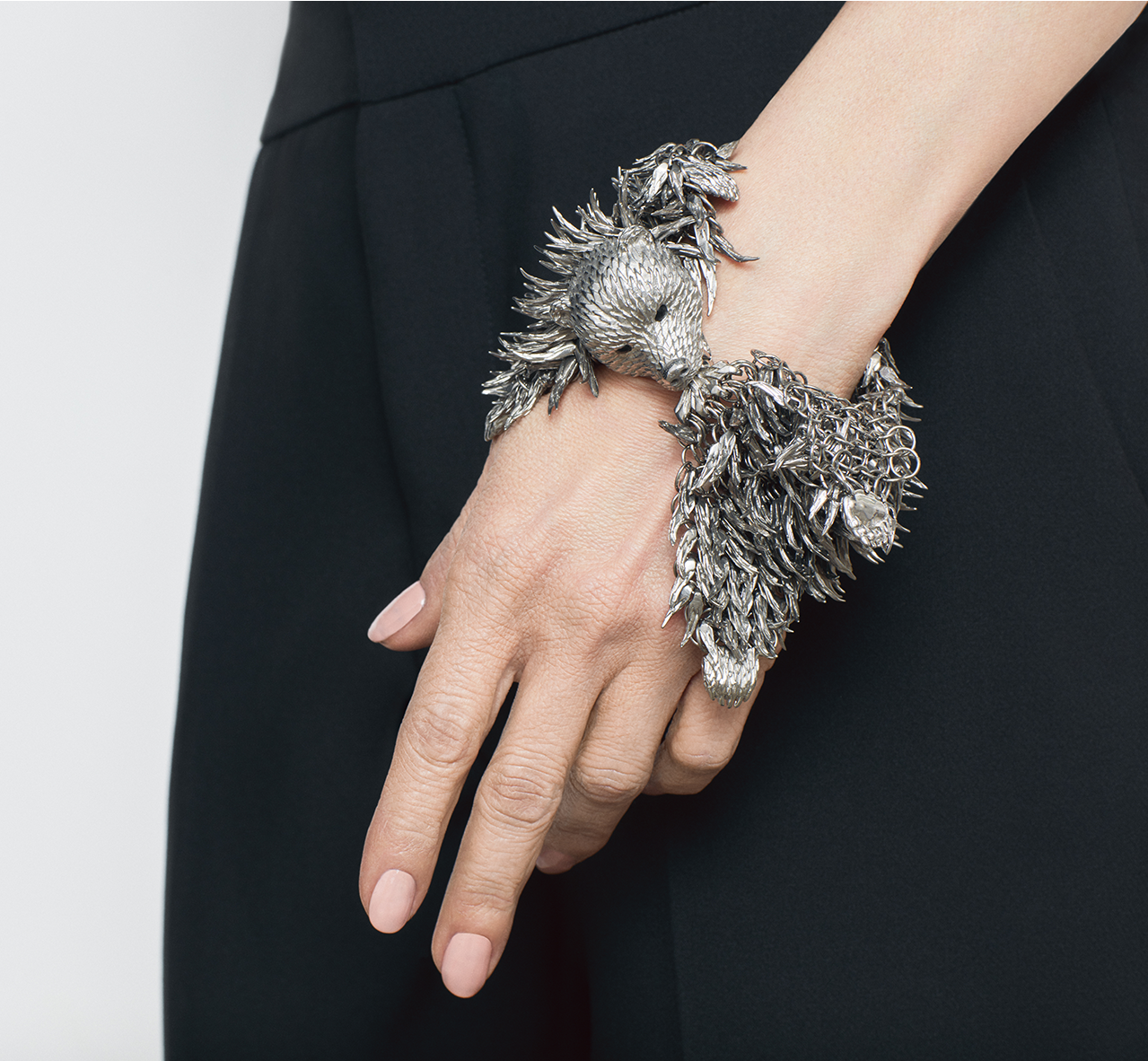 SIMON HARRISON JEWELLERY- Dionysus Bear Bracelet - Stainless Steel