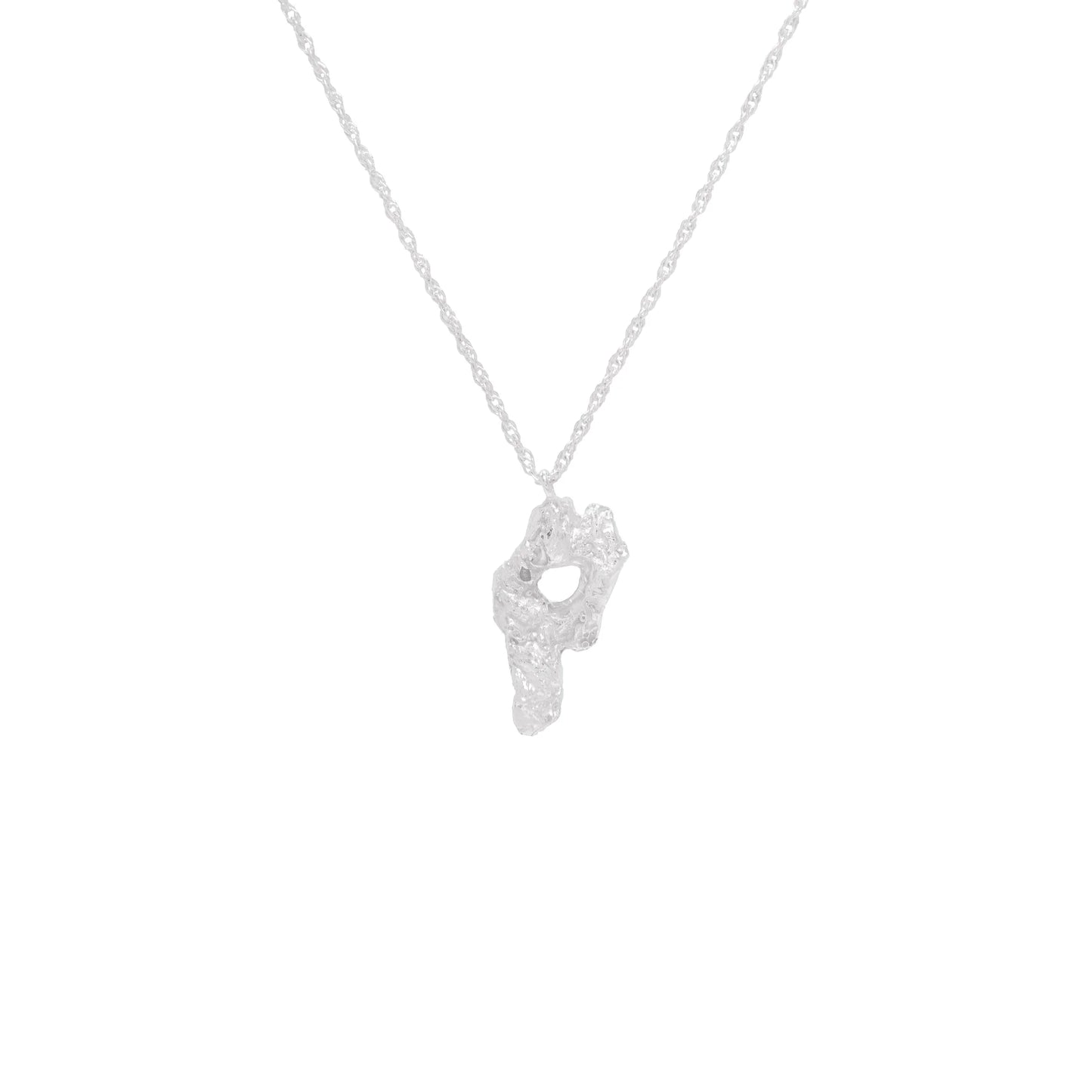 LOVENESS LEE - P Alphabet Argenti Necklace