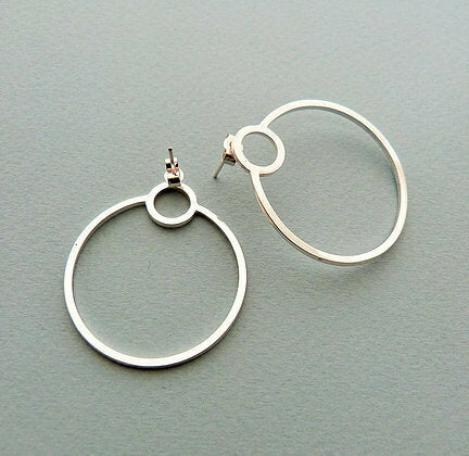 ELIN HORGAN Mini orbit hoops SS