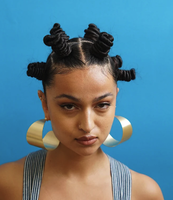 LAKALUKA - Large Chunky Gold Plated Brass Hoop Earrings