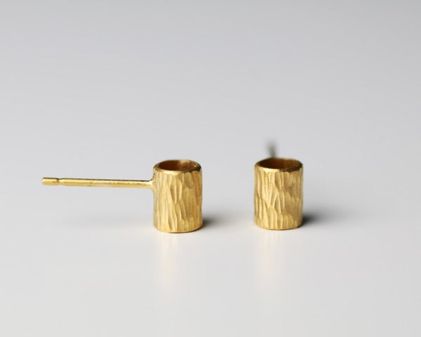 REBECCA BURT - Flux Studs Gold Plated