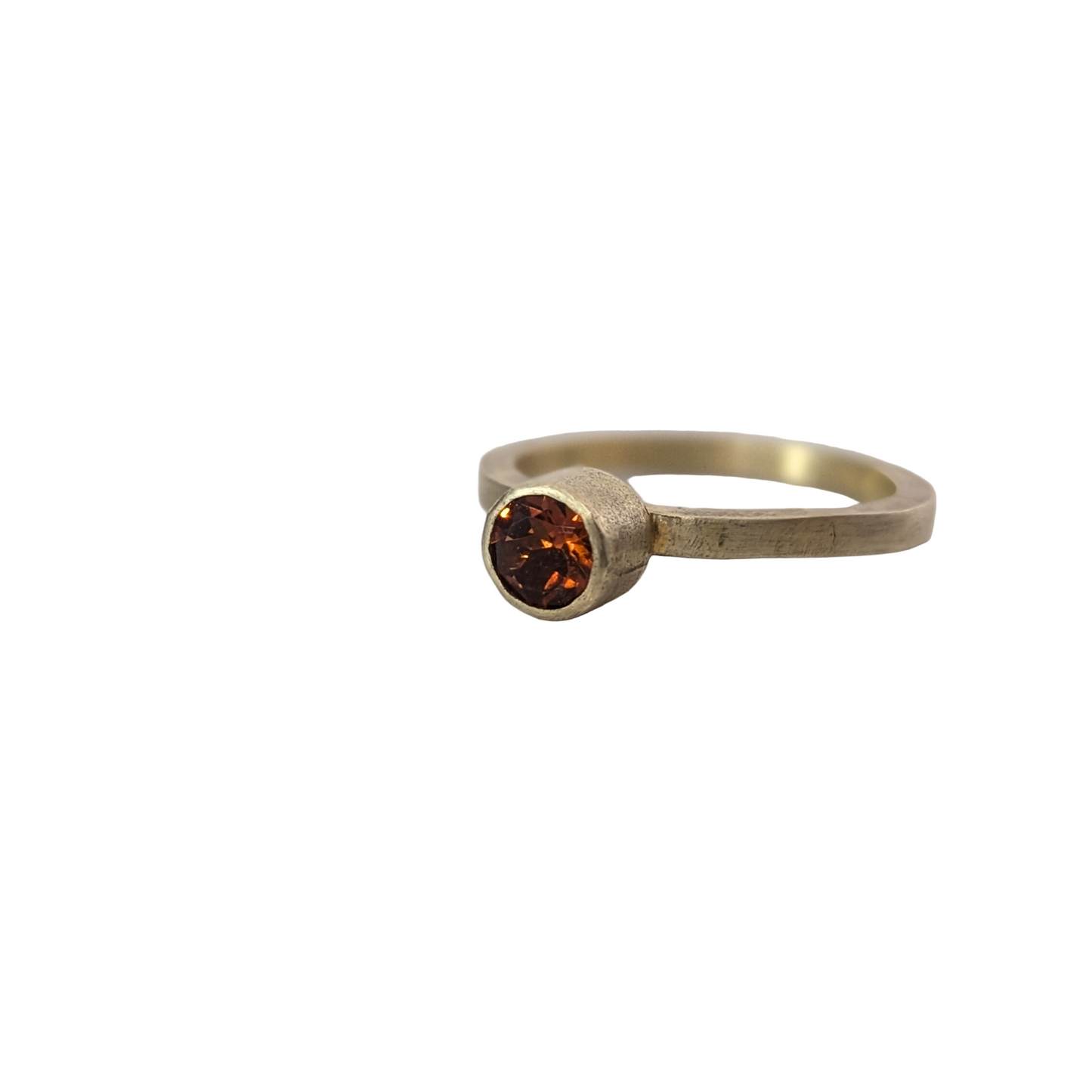 BEA JARENO - Madeira citrine 24ct gold plated ring