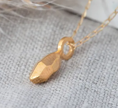 ELIN HORGAN - Asteroid Necklace, Gold