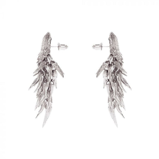 SIMON HARRISON JEWELLERY- Dionysus Bear Drop Earrings - Stainless Steel