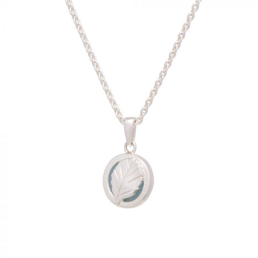 SIMON HARRISON JEWELLERY- Zodiac Celtic Alder Pendant Aquamarine