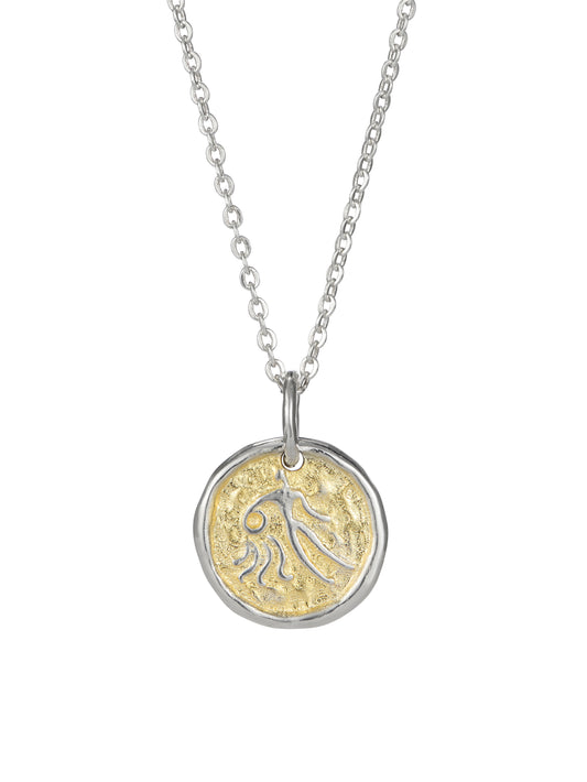 SIMON HARRISON JEWELLERY - Zodiac West Aquarius Pendant