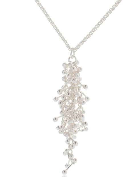 YEN Sterling Silver Bail with Pearl Charm