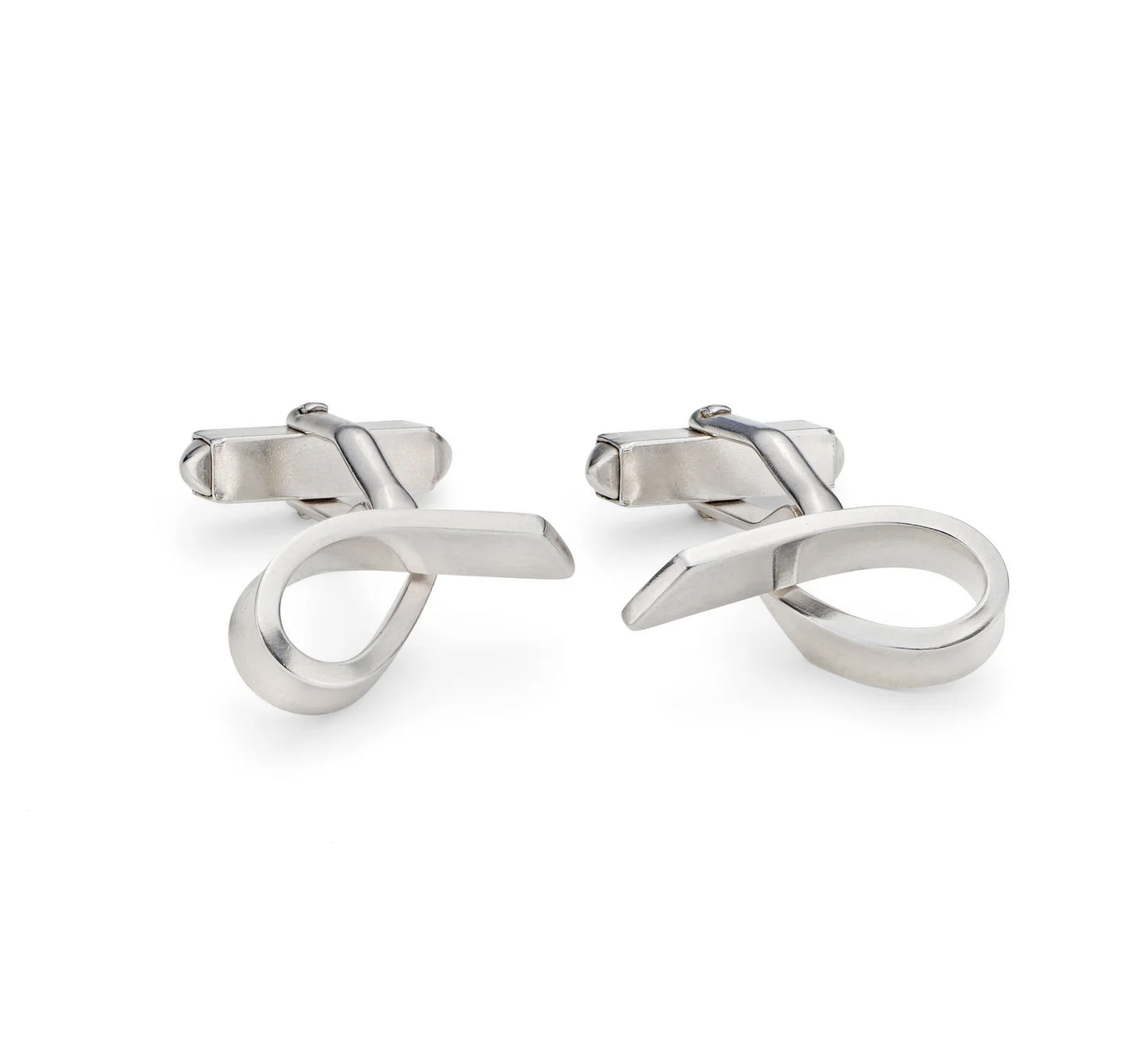 JODIE HOOK - Ribbon Fold Cufflinks