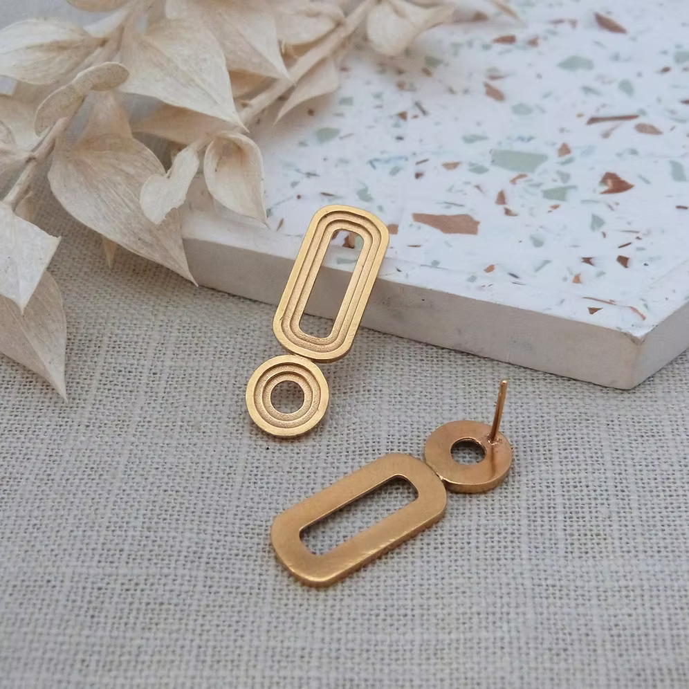 ELIN HORGAN - Asteria Mishmatched Earrings, Gold