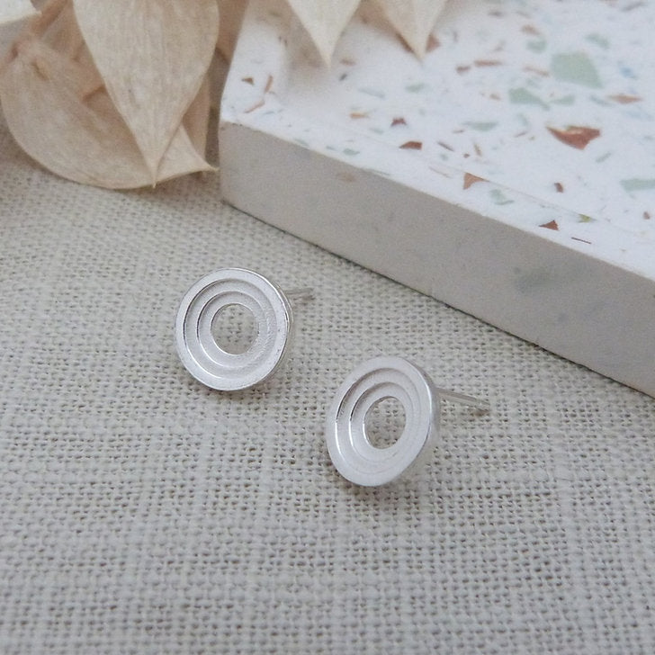 ELIN HORGAN - Ceres Stud Earrings, Silver