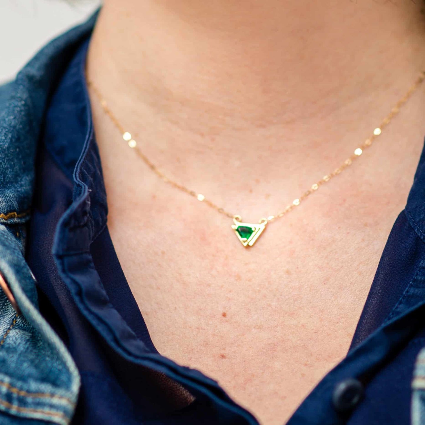 KATHARINE DANIELS - Bermuda Green Necklace