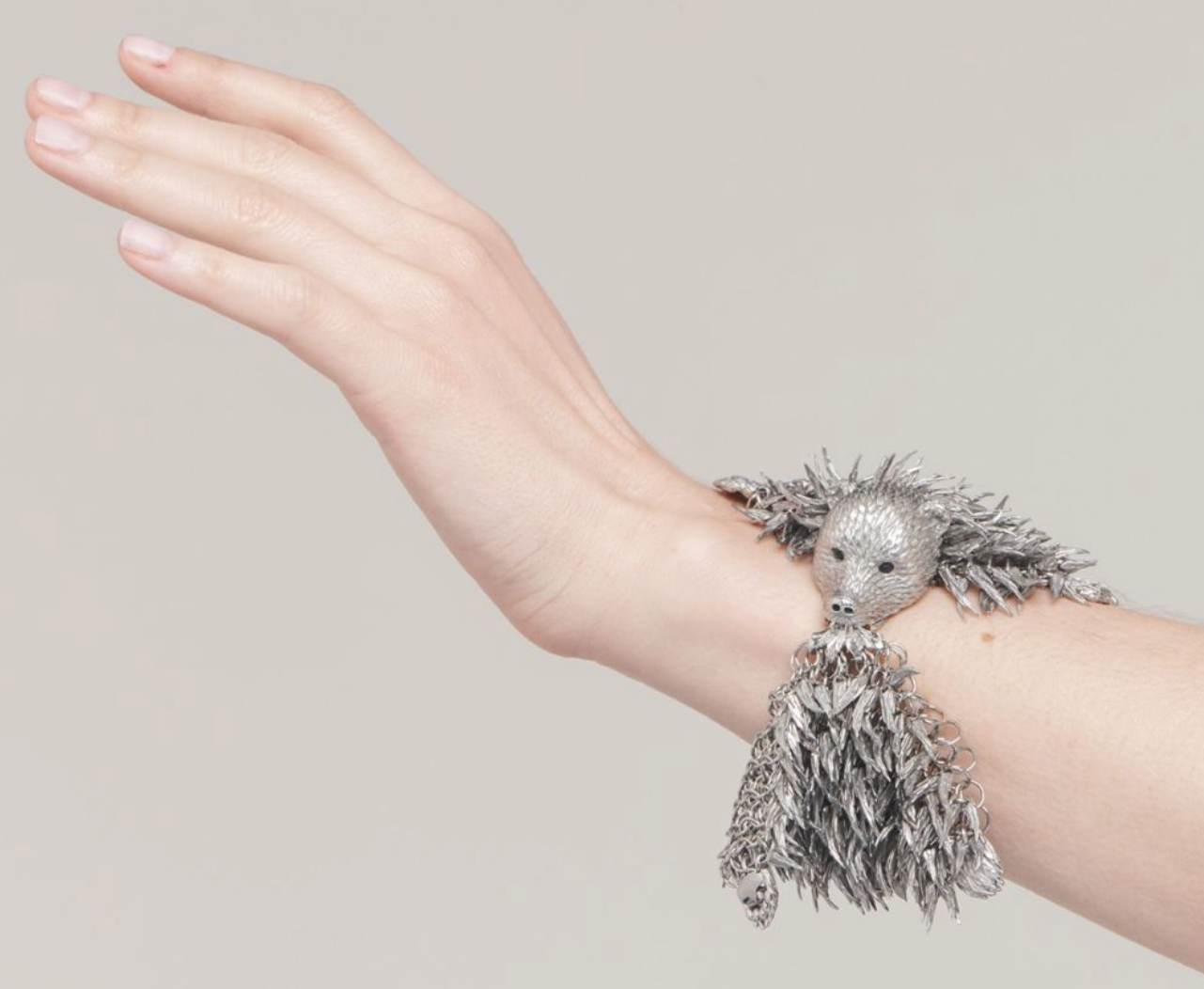 SIMON HARRISON JEWELLERY- Dionysus Bear Bracelet - Stainless Steel