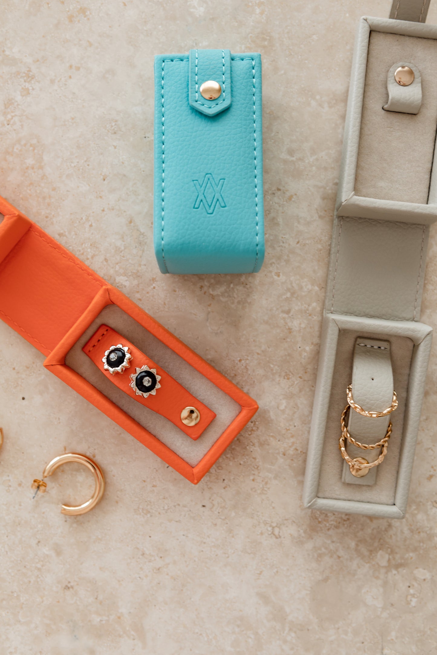 WINTOUR - Mini Jewellery Box in Orange