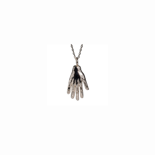 DUXFORD STUDIOS - Sterling Silver Hand Pendant Necklace, Small