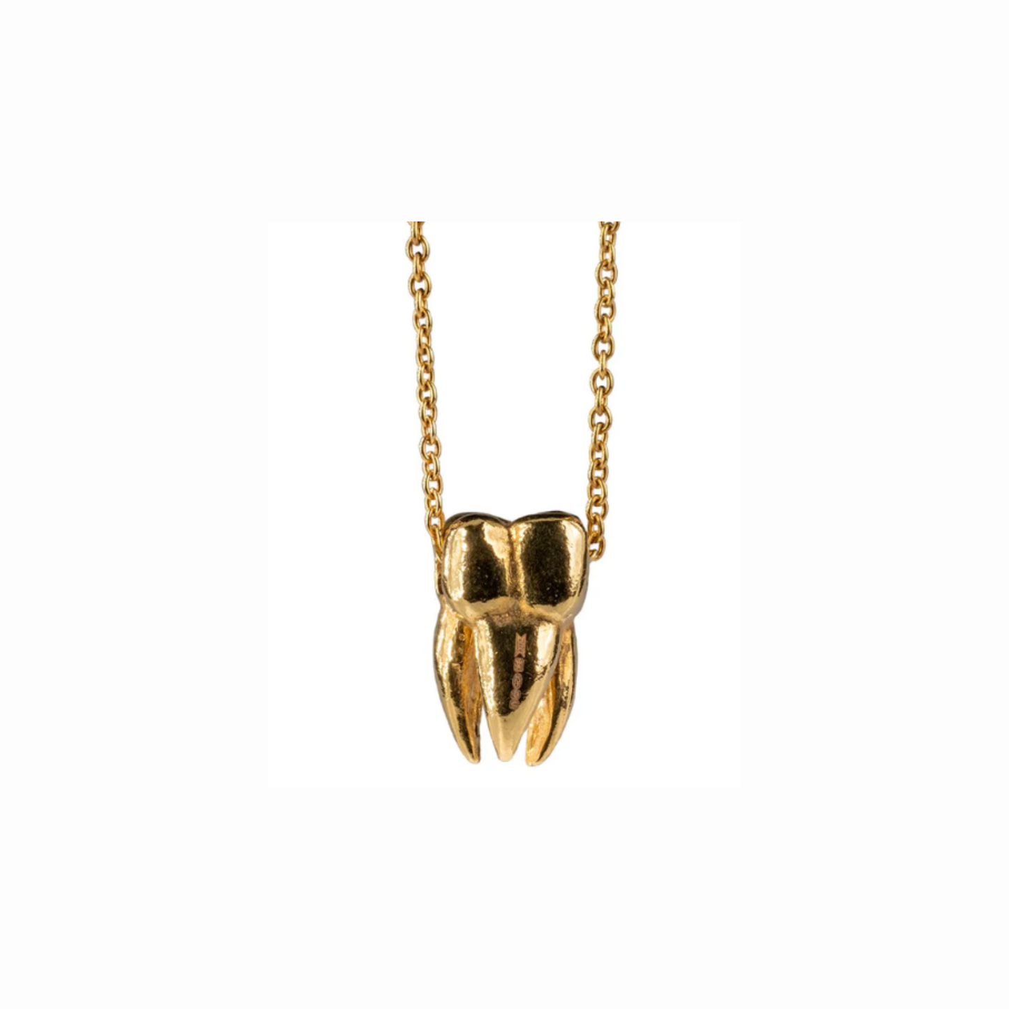 DUXFORD STUDIOS - Gold Vermeil Tooth Pendant Necklace