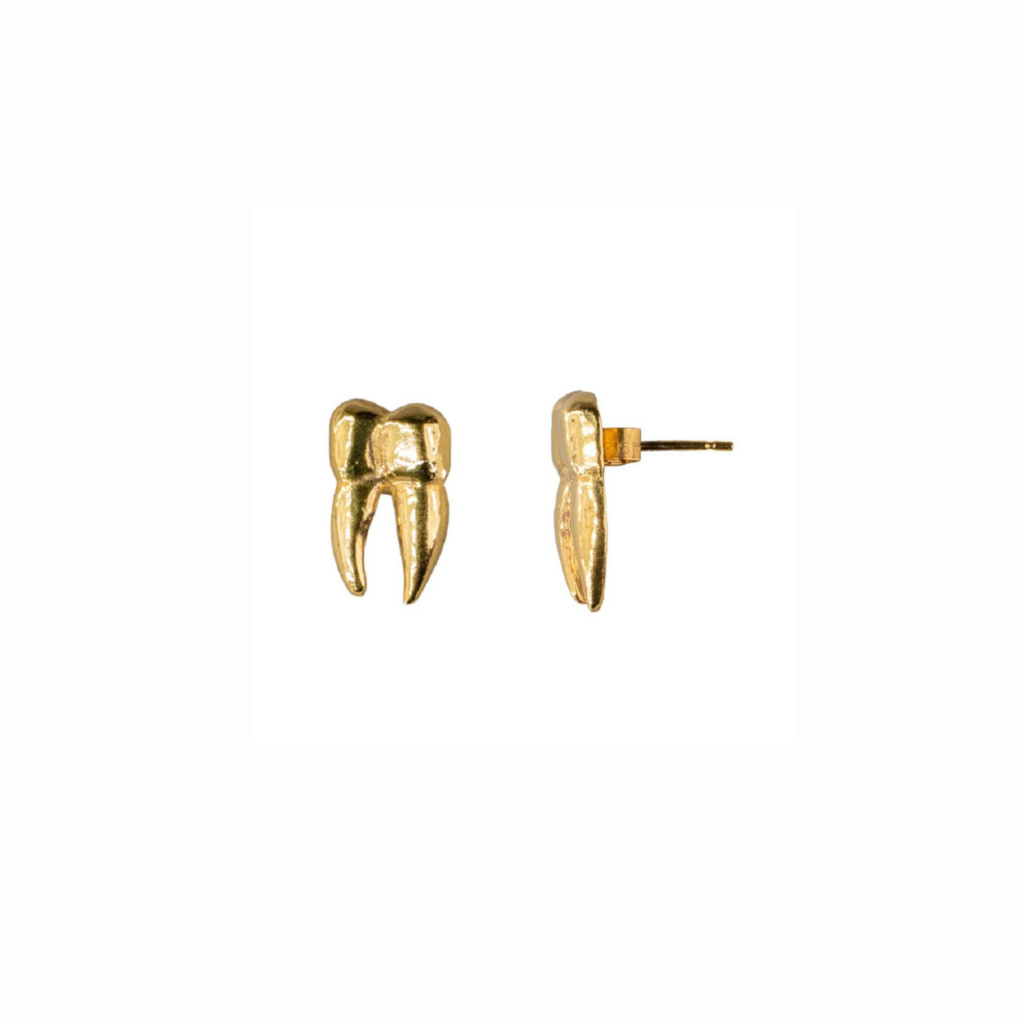 DUXFORD STUDIOS - Gold Vermeil Tooth Earrings