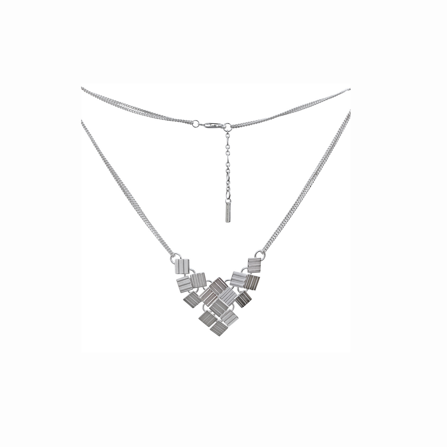 CARA TONKIN - Metropolis Chainmaille Necklace - Silver