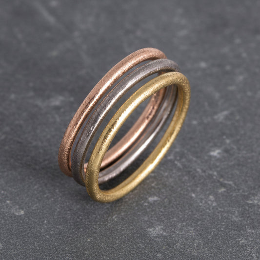 ANNE MORGAN -  Moondust 9ct White Gold Ring