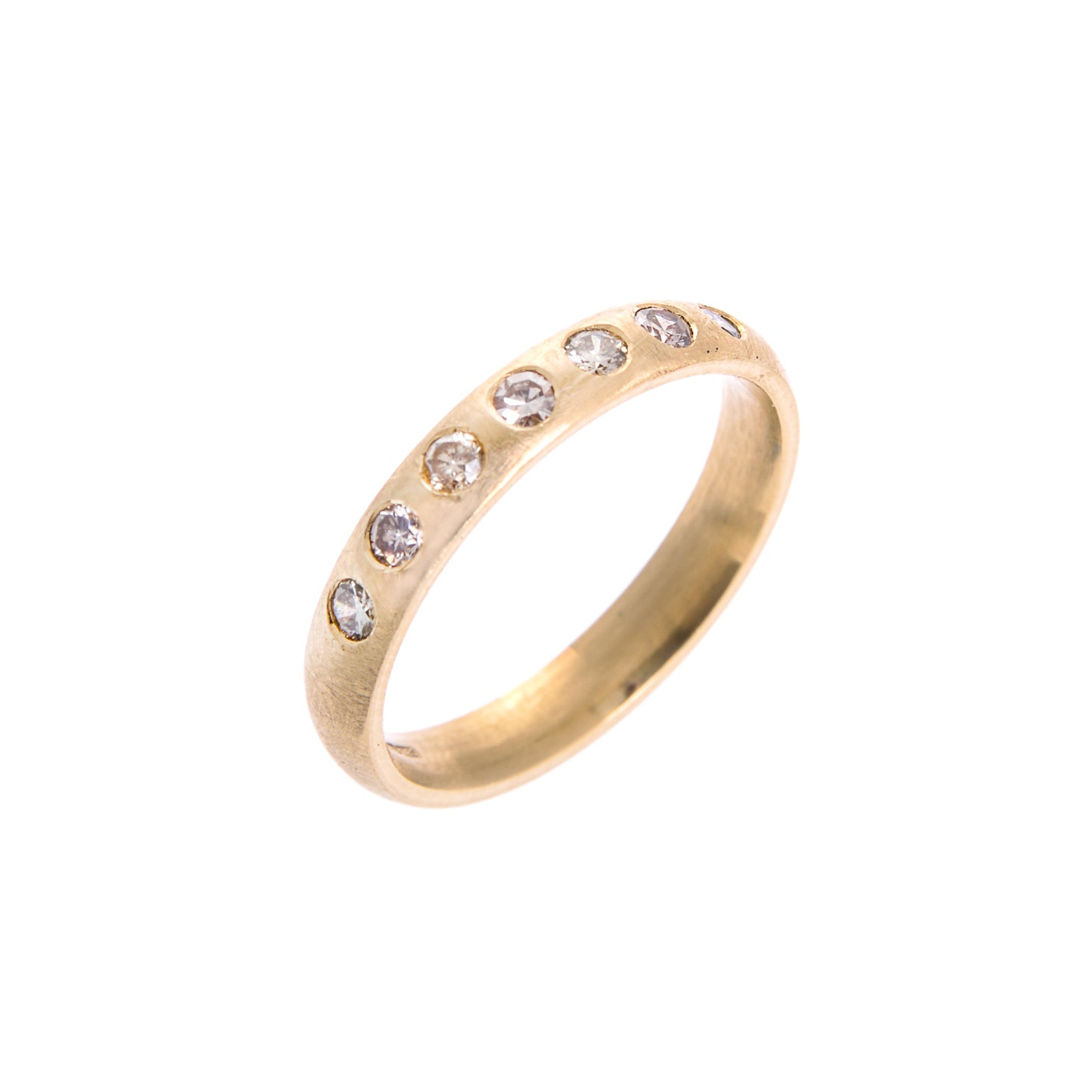 ANNE MORGAN - Half Eternity Ring 18ct Yellow Gold