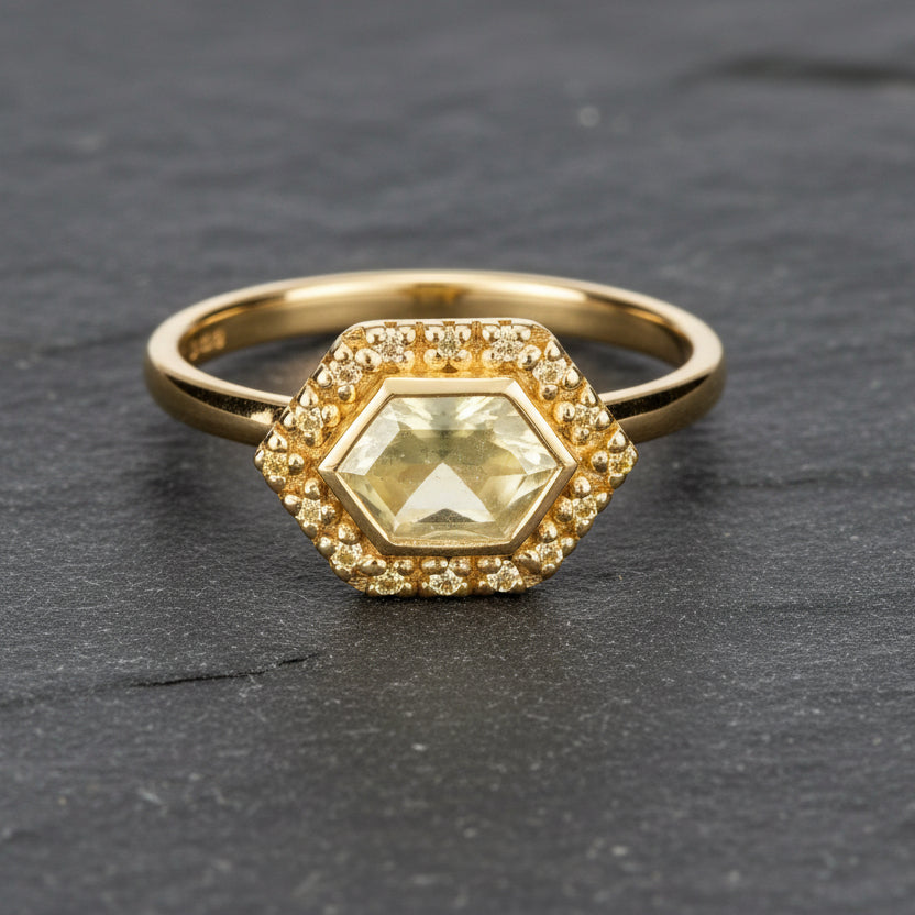 ANNE MORGAN - Halo Hettie Ring