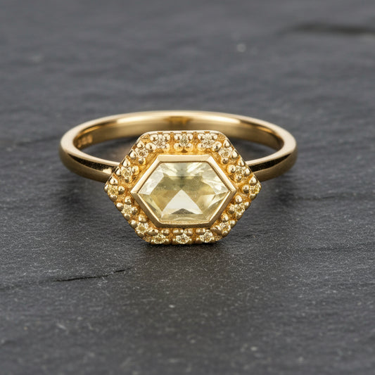 ANNE MORGAN - Halo Hettie Ring