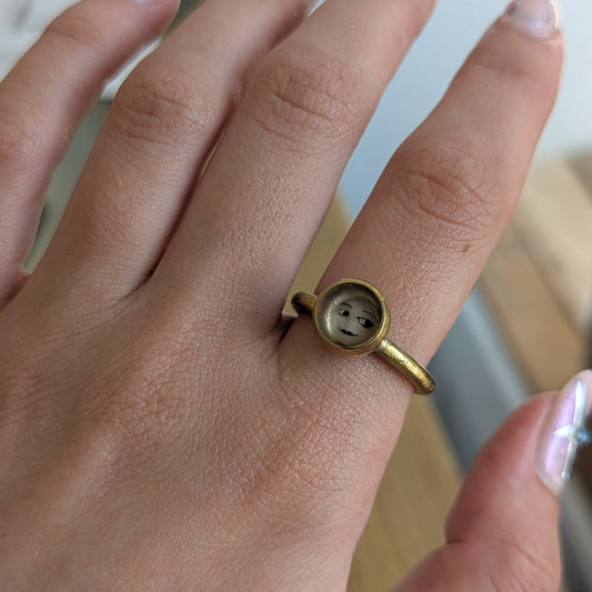 RACHEL LARKINS - Tiny Face Ring