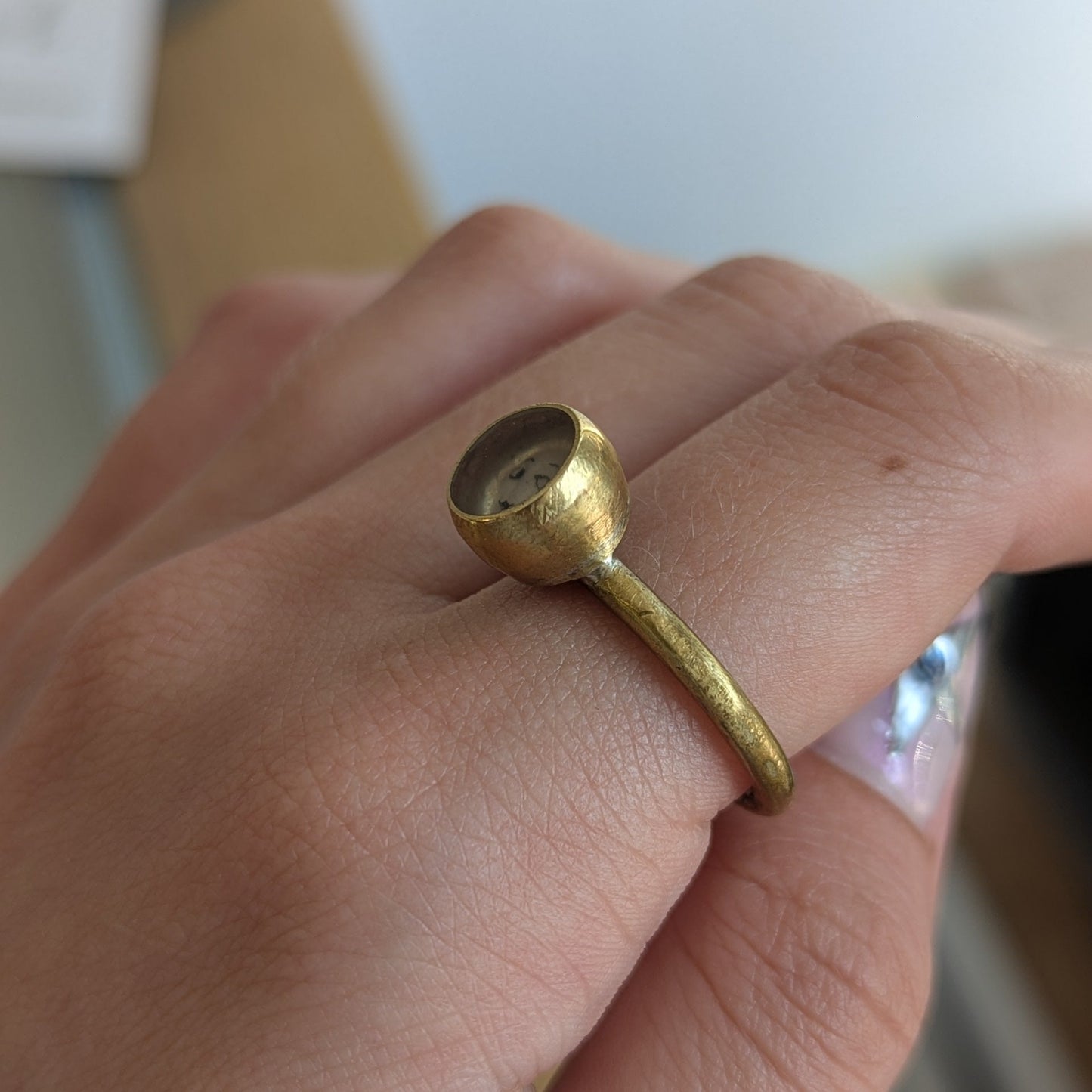 RACHEL LARKINS - Tiny Face Ring