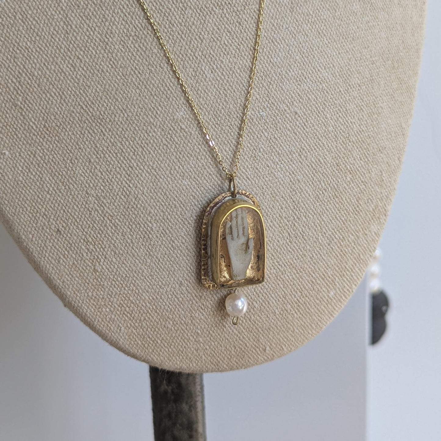 RACHEL LARKINS - Arch Hand Pendant