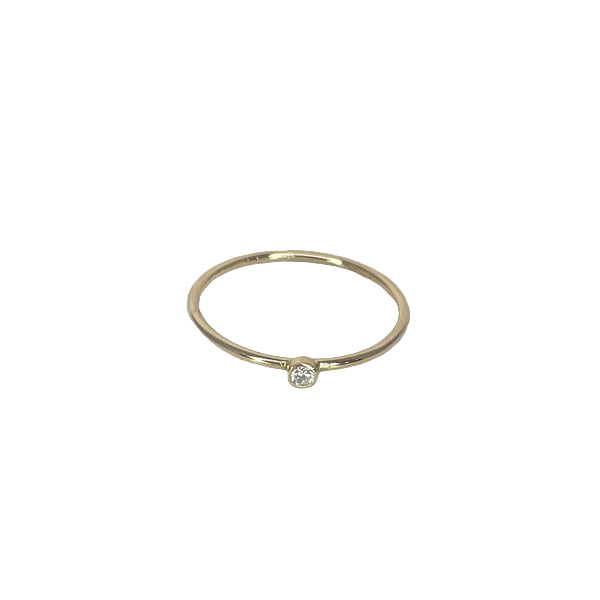 Moondust Plain White Diamond 14ct